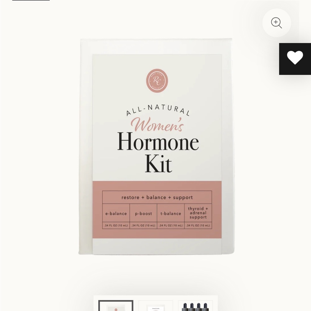 Rowe Casa Organics Hormone Kit